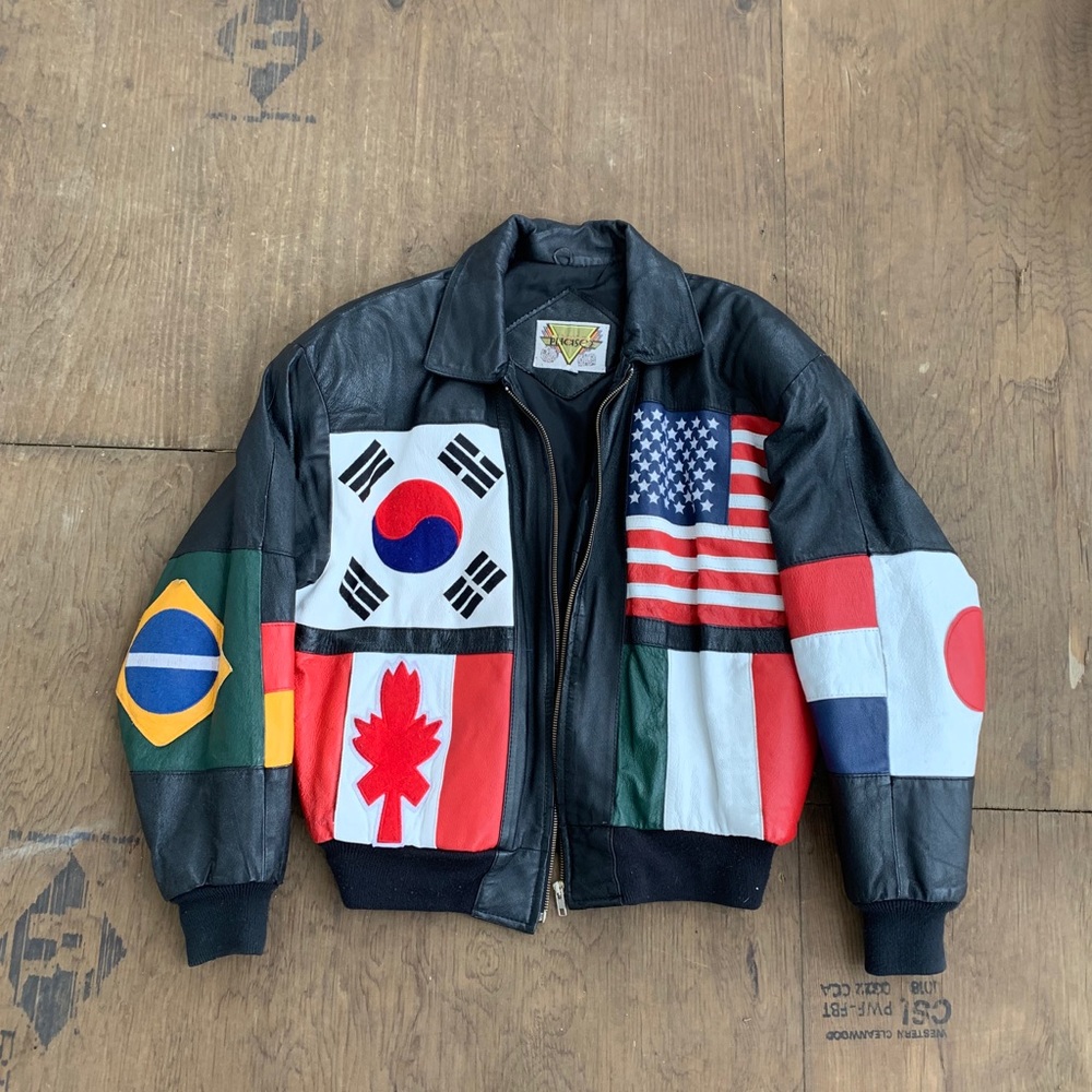 Phase 2 vintage leather jacket